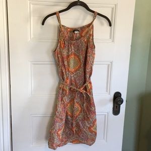 ☀️ J Crew Soleil Paisley Tunic Dress XS